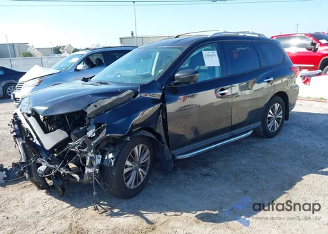 2020 Nissan Pathfinder Sl 4Wd из США, поврежденный, VIN 5N1DR2CM6LC622814